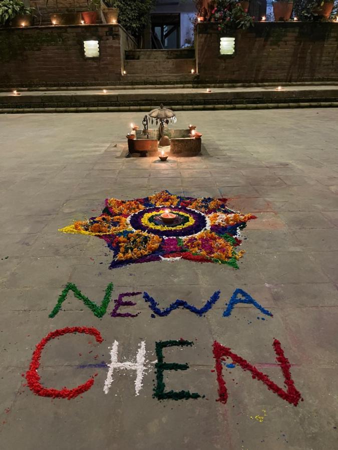 Newa Chen Historic House Unesco ラリトプル エクステリア 写真